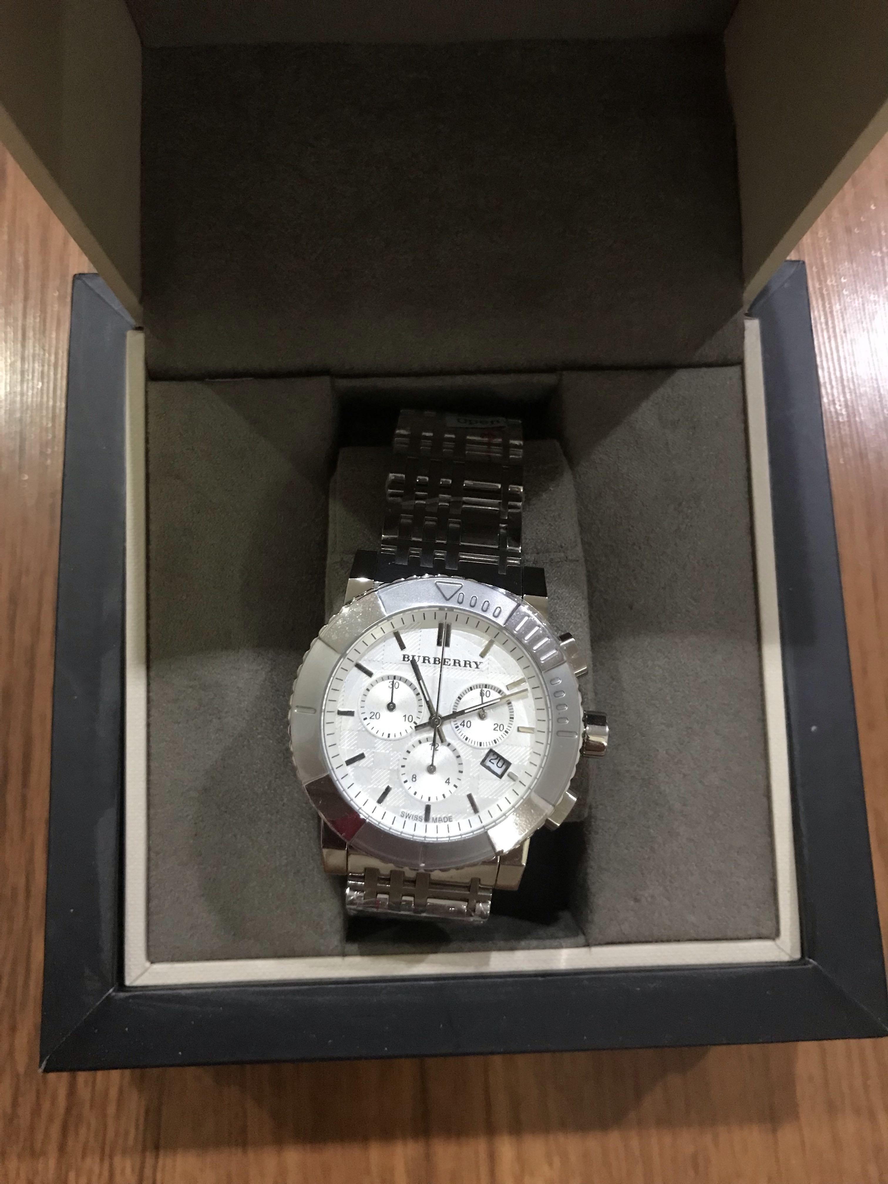 BURBERRY men s watch seri BU2303 Fesyen Pria Jam Tangan di Carousell
