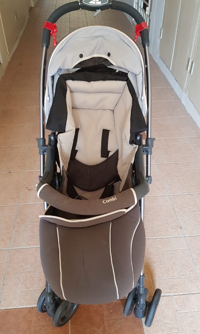 Combi Stroller with removable leg cover