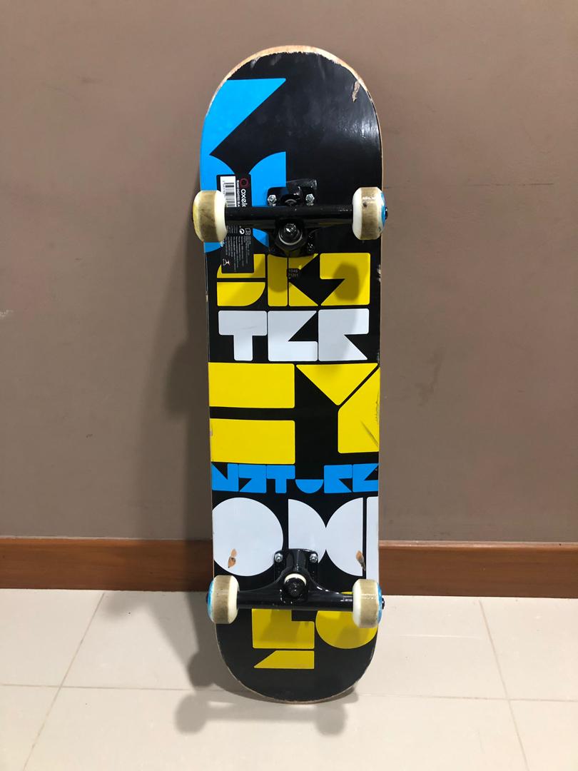 oxelo skateboard deck