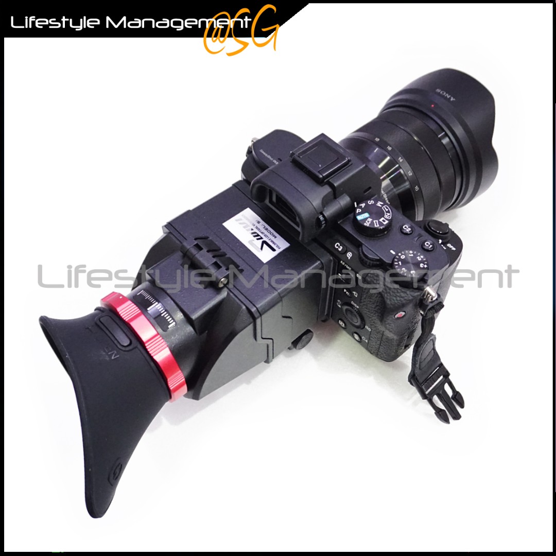DSLR Camera Viewfinder Magnifier Eyepiece, Photography, Cameras on Carousell