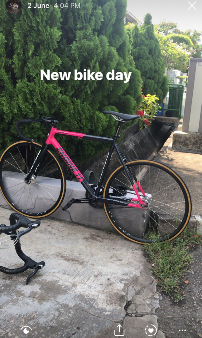 Engine 11 Sprinter Pink 15 Bicycles Pmds Bicycles Fixies On Carousell