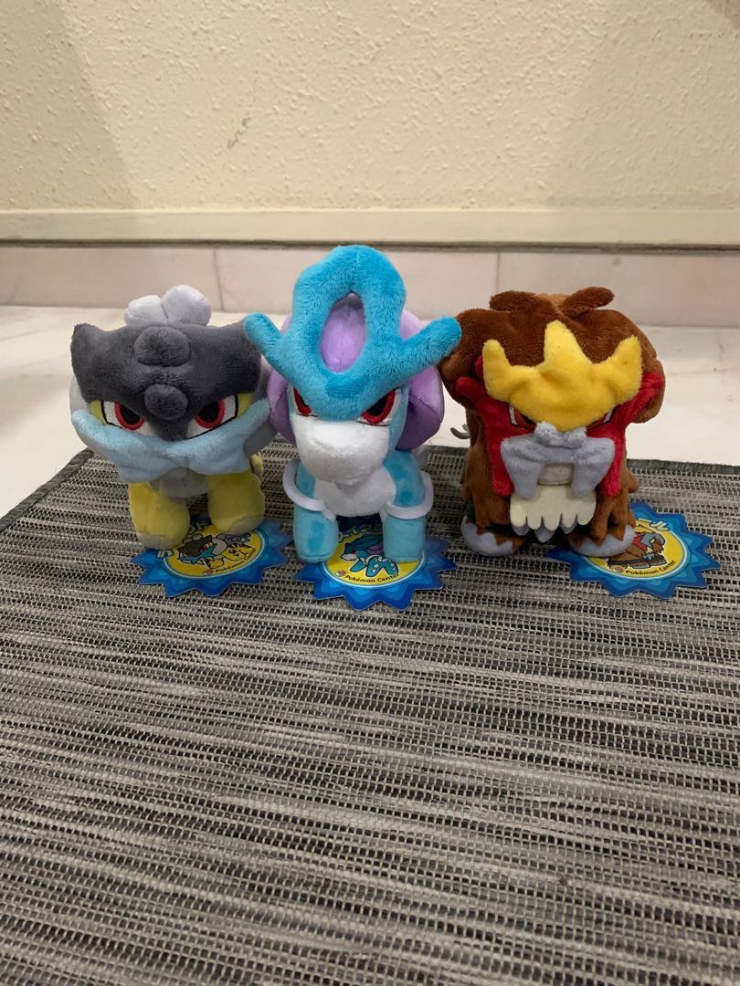 pokemon raikou plush
