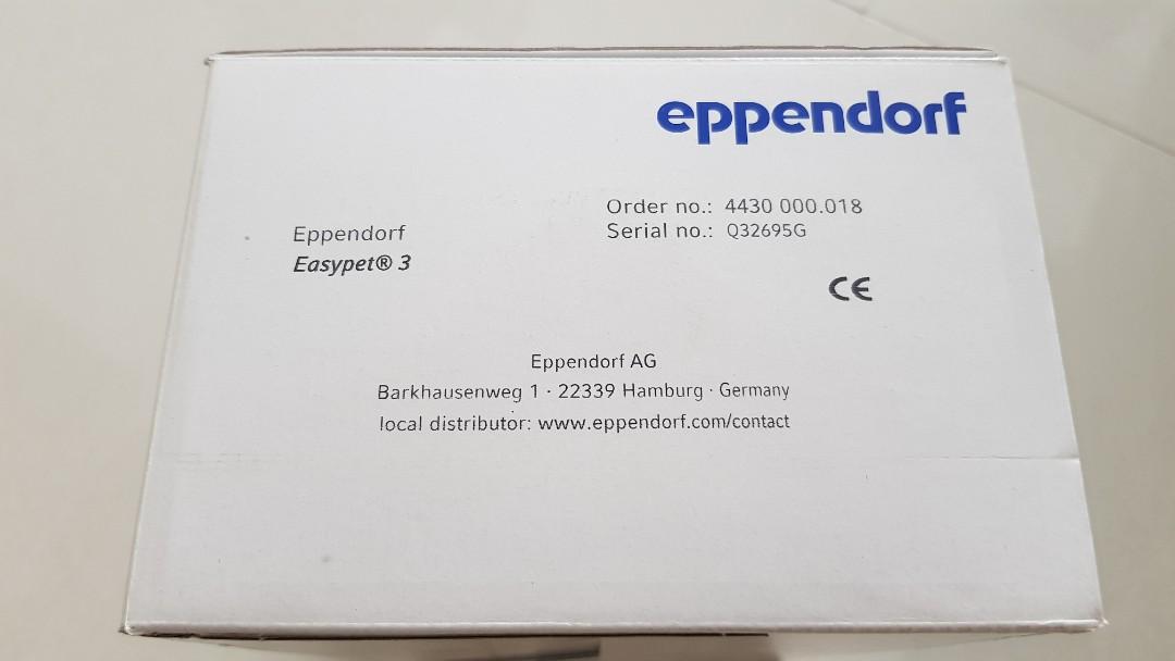 Eppendorf Easypet 3 Electronic Pipette with Charger and Wall Mount Holder, Mobile Phones