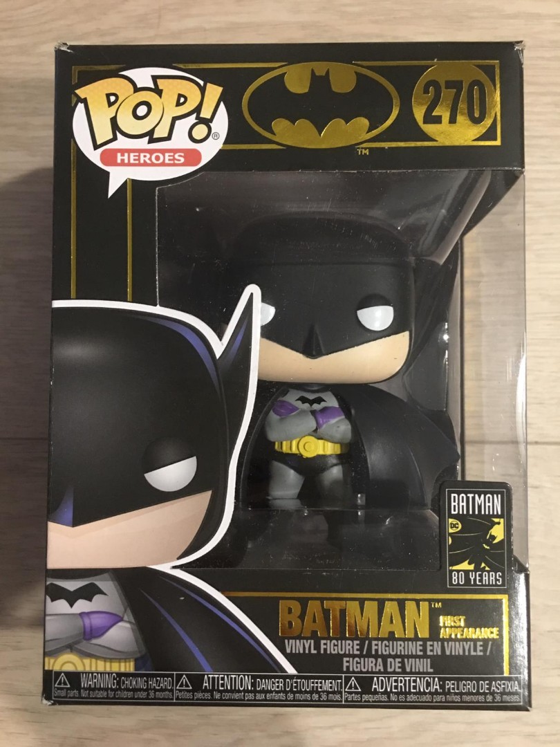 first appearance batman pop