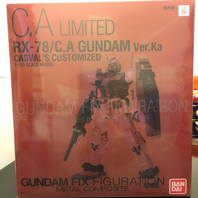 16934円 絶対一番安い GUNDAM FIX FIGURATION METAL COMPOSITE LIMITED RX-78 C.A Ver.Ka