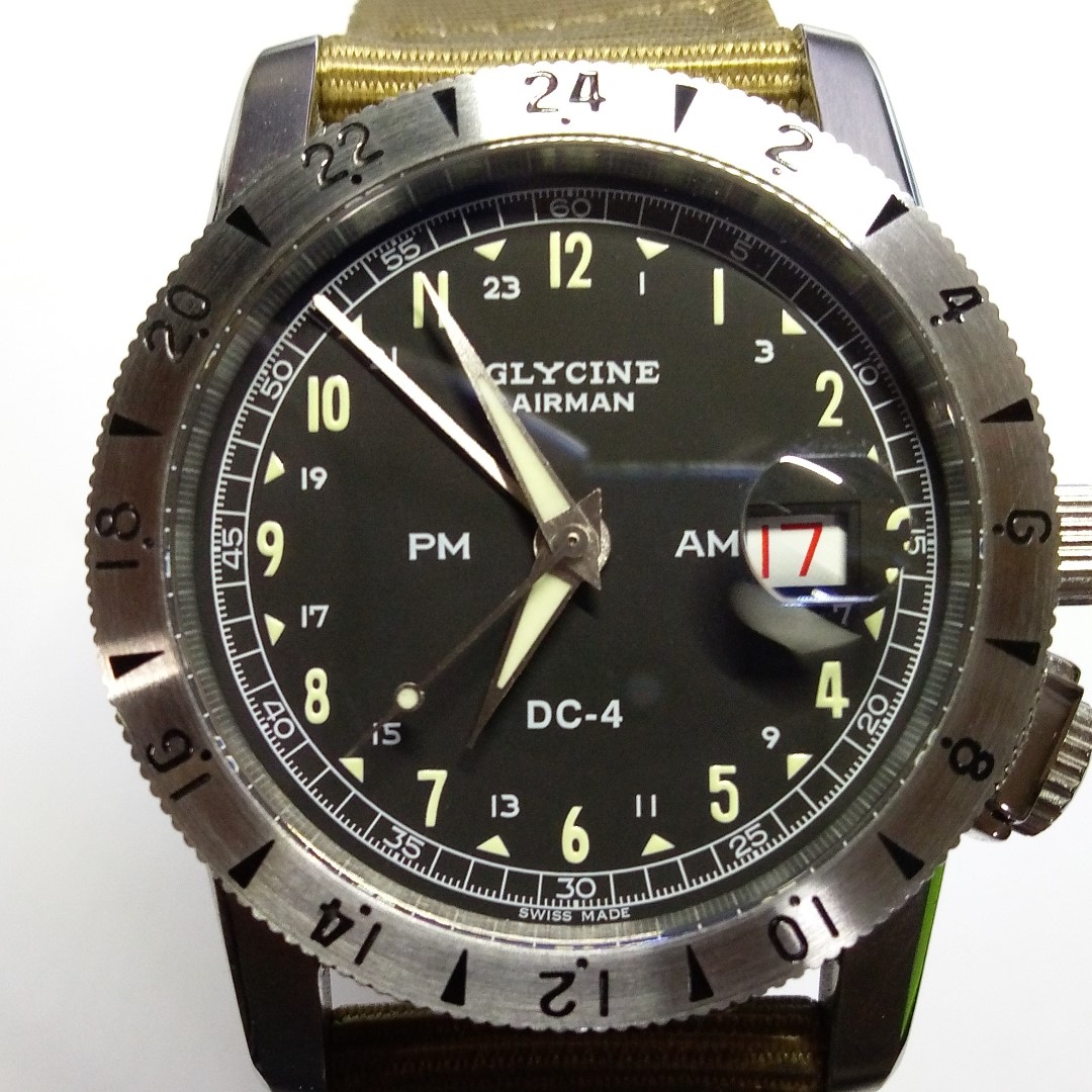 Glycine Airman DC 4 Luxury Watches on Carousell