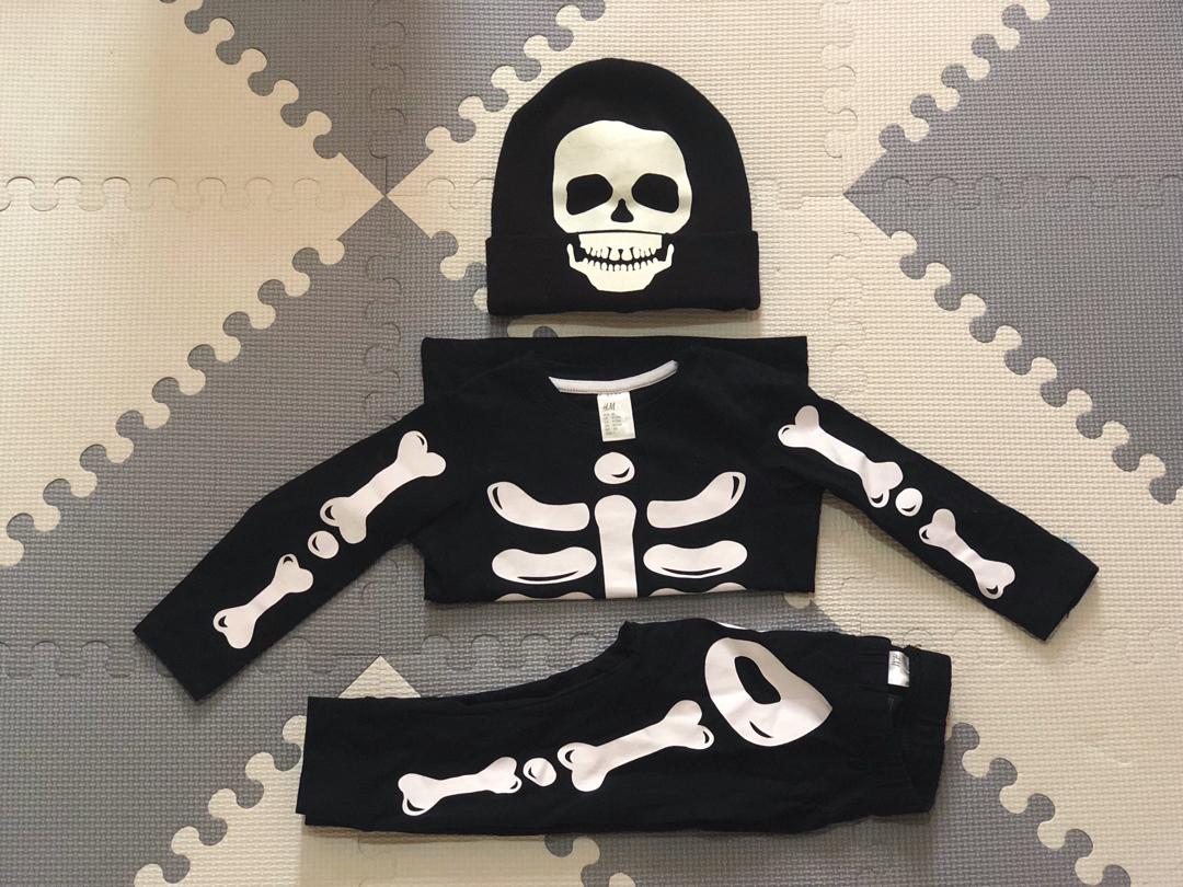 H&m deals skeleton leggings