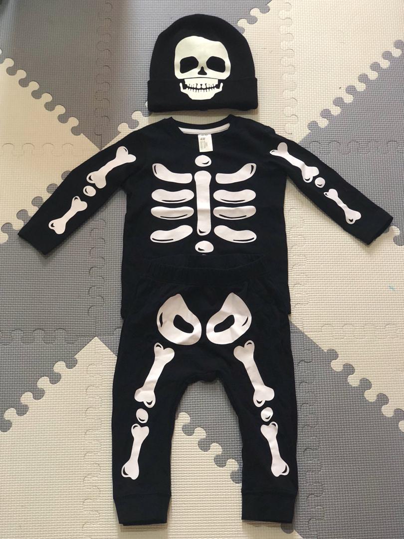 H&m skeleton leggings sale