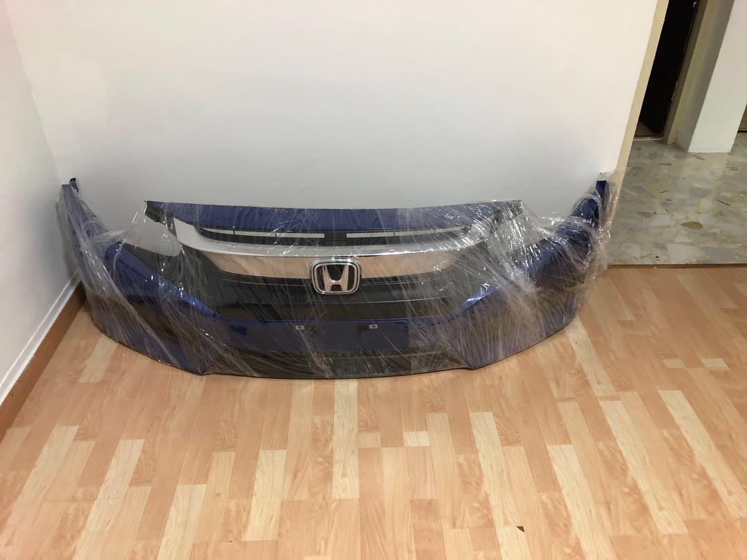 Honda Civic FC Front Bumper - Sporty Blue, Everything Else on Carousell