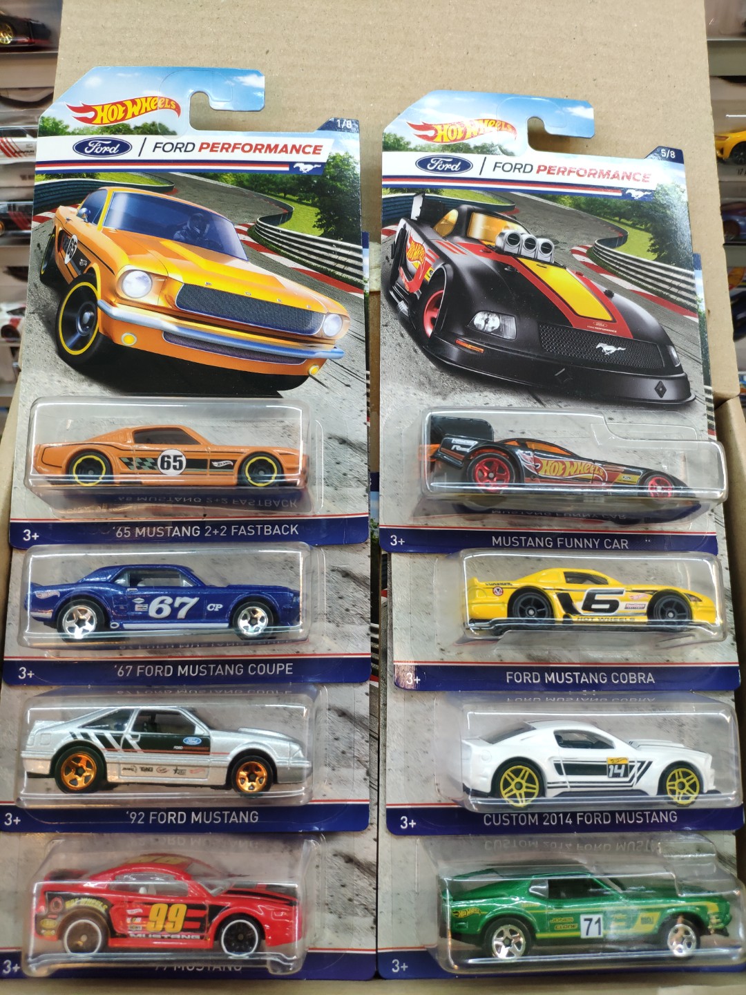 Hot Wheels Ford Performance Series Complete Set Hobbies Toys
