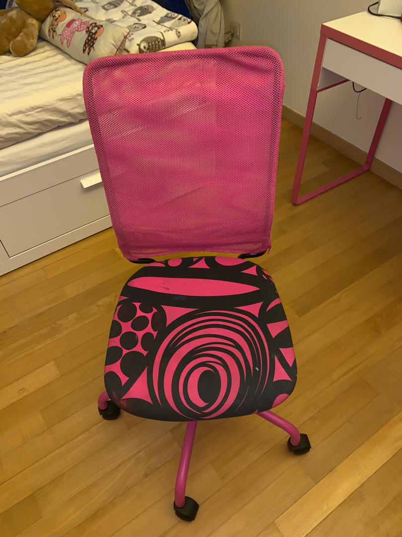 IKEA desk chair, Furniture & Home Living, Furniture, Chairs on Carousell