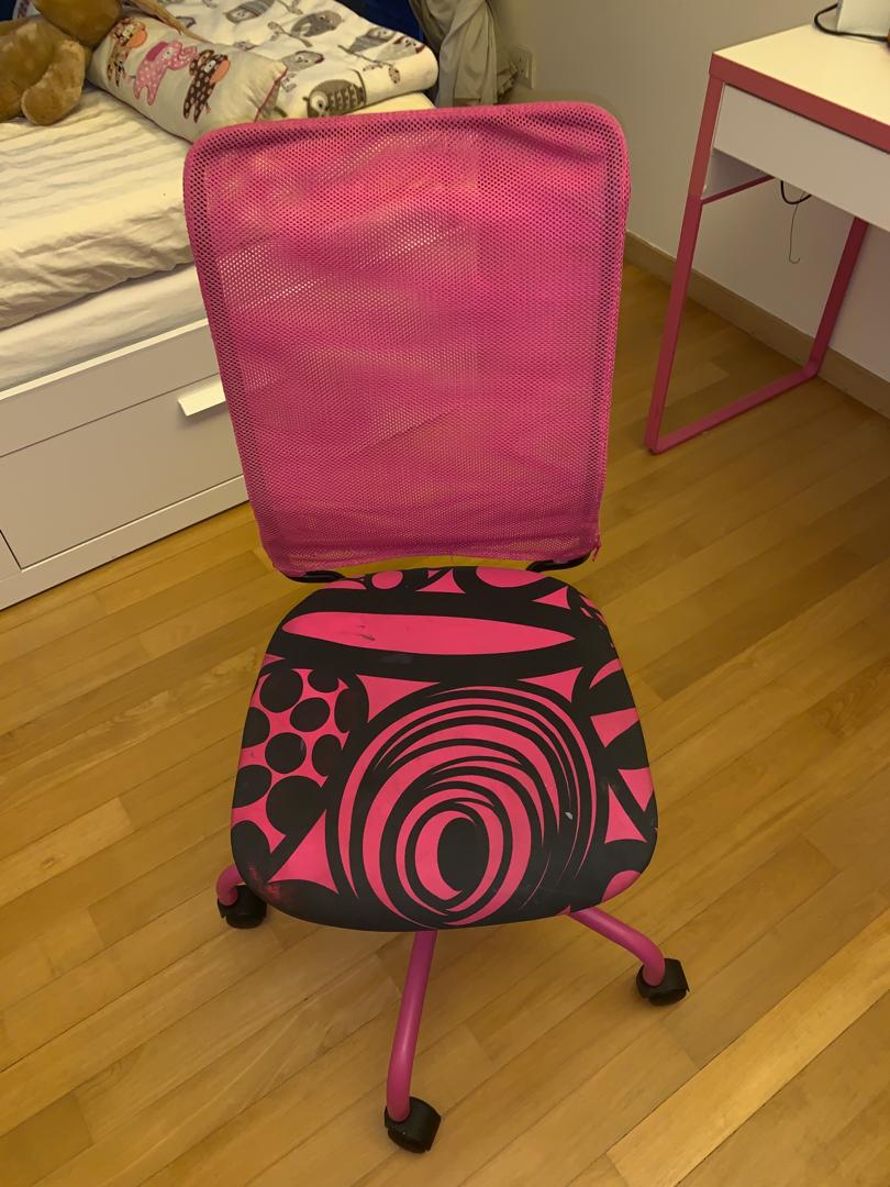 IKEA desk chair, Furniture & Home Living, Furniture, Chairs on Carousell
