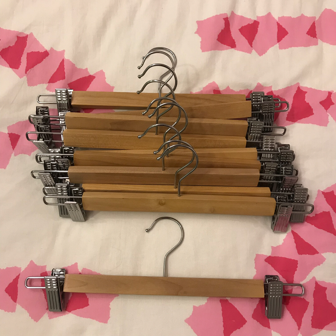 Ikea Wooden Hangers, Women's Fashion, Watches & Accessories, Other