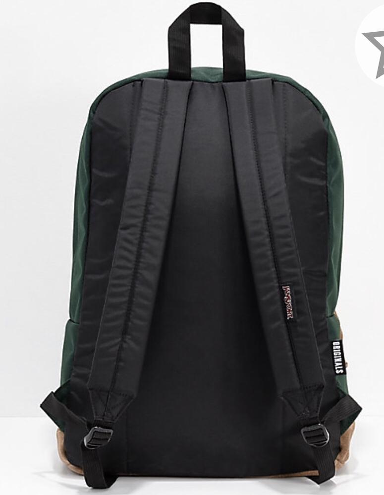 Jansport "Right Pack" Backpack Pine Grove Green, Women's Fashion