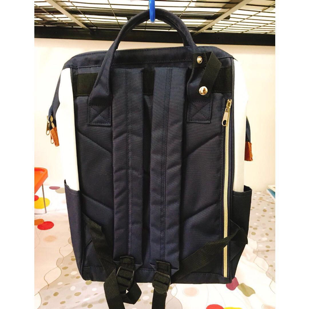 Japan Anello bag Navy White, Women's Fashion, Bags & Wallets, Tote Bags