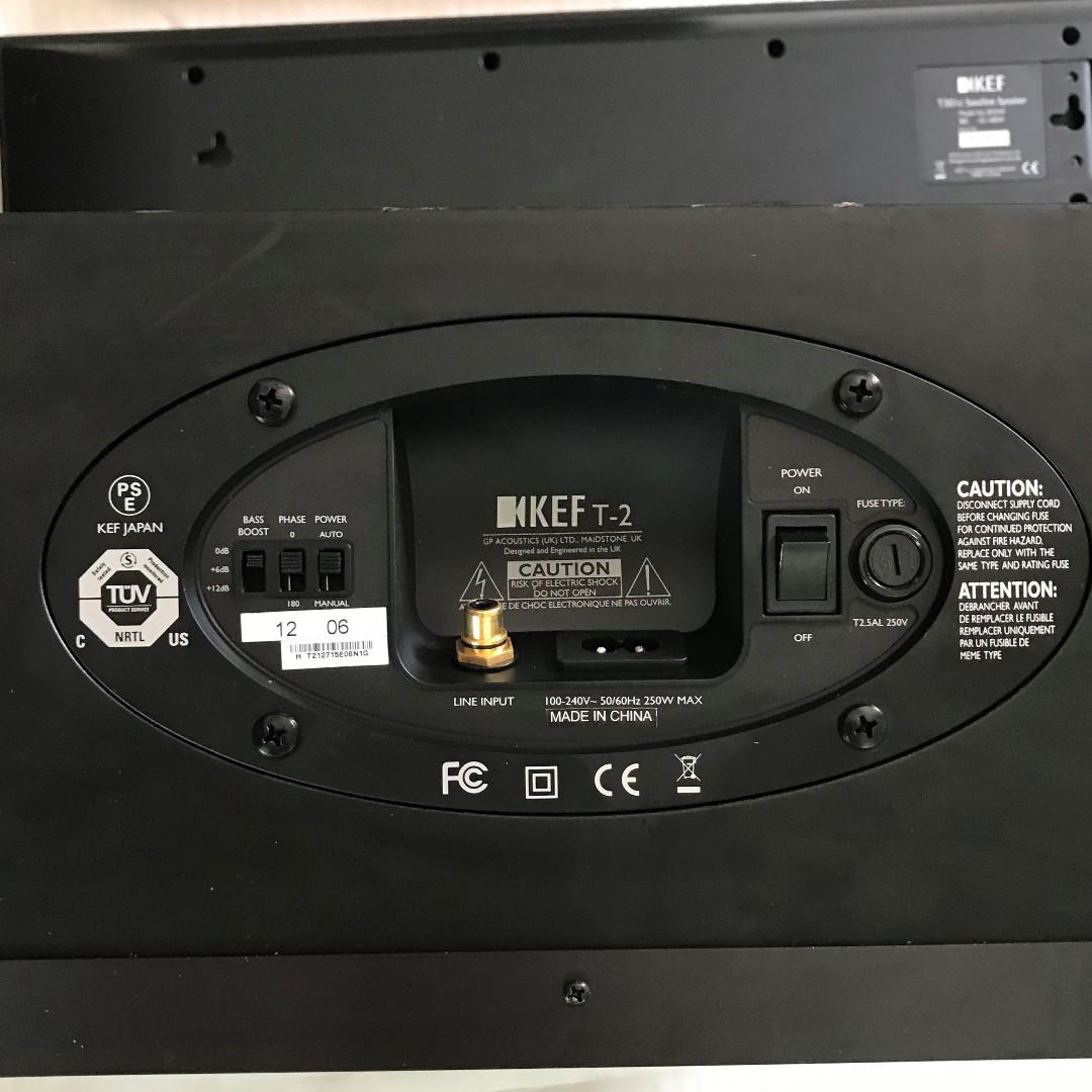 KEF T205 Home Theatre Speaker System [USED], 音響器材, Soundbar、揚聲器、藍牙喇叭、耳擴