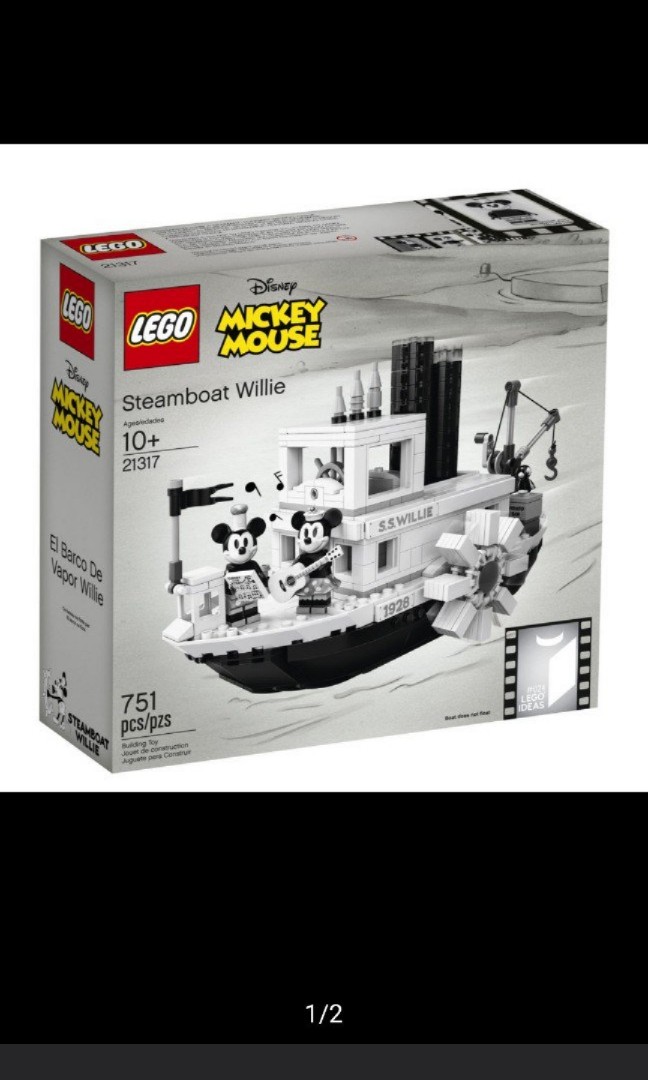 Lego 24 steamboat Willie disney mickey mouse 21317 Hobbies Toys Toys Games on Carousell