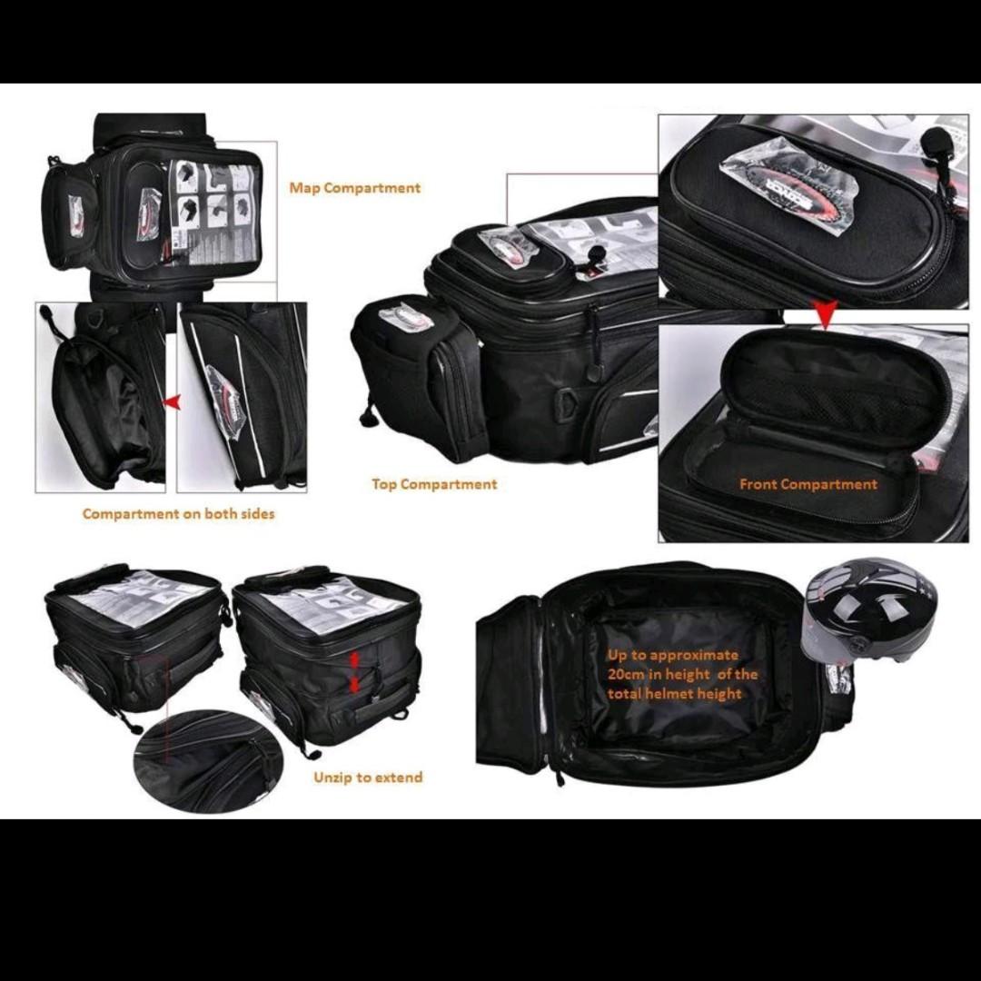 Motorcycle Tank Helmet Sling Bag, Motorcycles