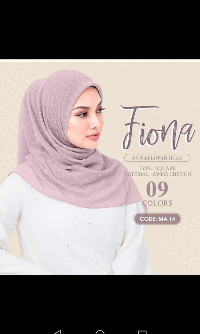 Naelofar Hijab Fiona Bawal Women S Fashion Clothes Others On