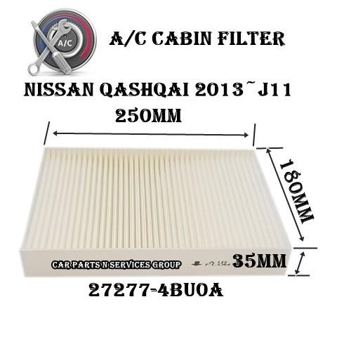 Nissan Almera 2011 N17 Nissan Qashqai 2013 J11 A C Cabin Filter Car Accessories Accessories On Carousell