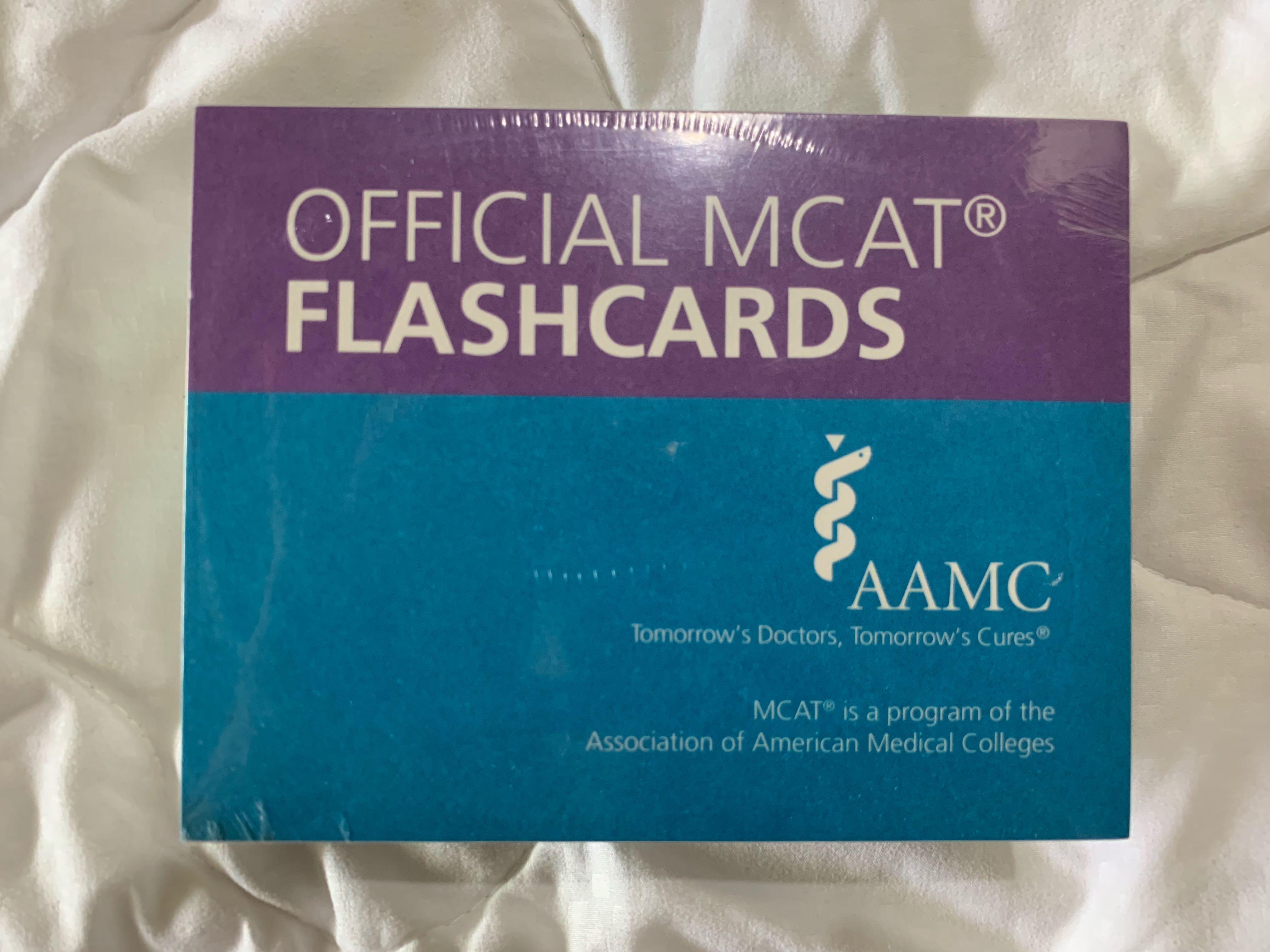 Official AAMC MCAT Flashcards, Hobbies & Toys, Books & Magazines