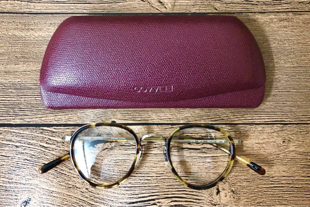 Oliver Peoples MP-2 DTB 雅日版Limited Edition 日本製手造眼鏡中金