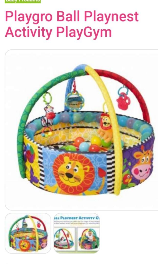 Playgro ball playnest activity sales gym