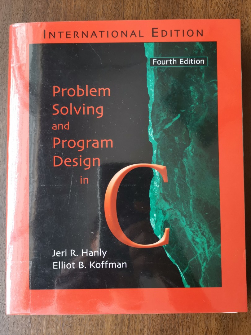 Problem Solving and Program Design in C, Computers & Tech, Office ...