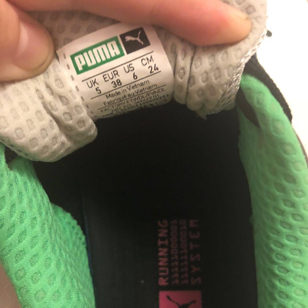 puma rsx black blue atoll