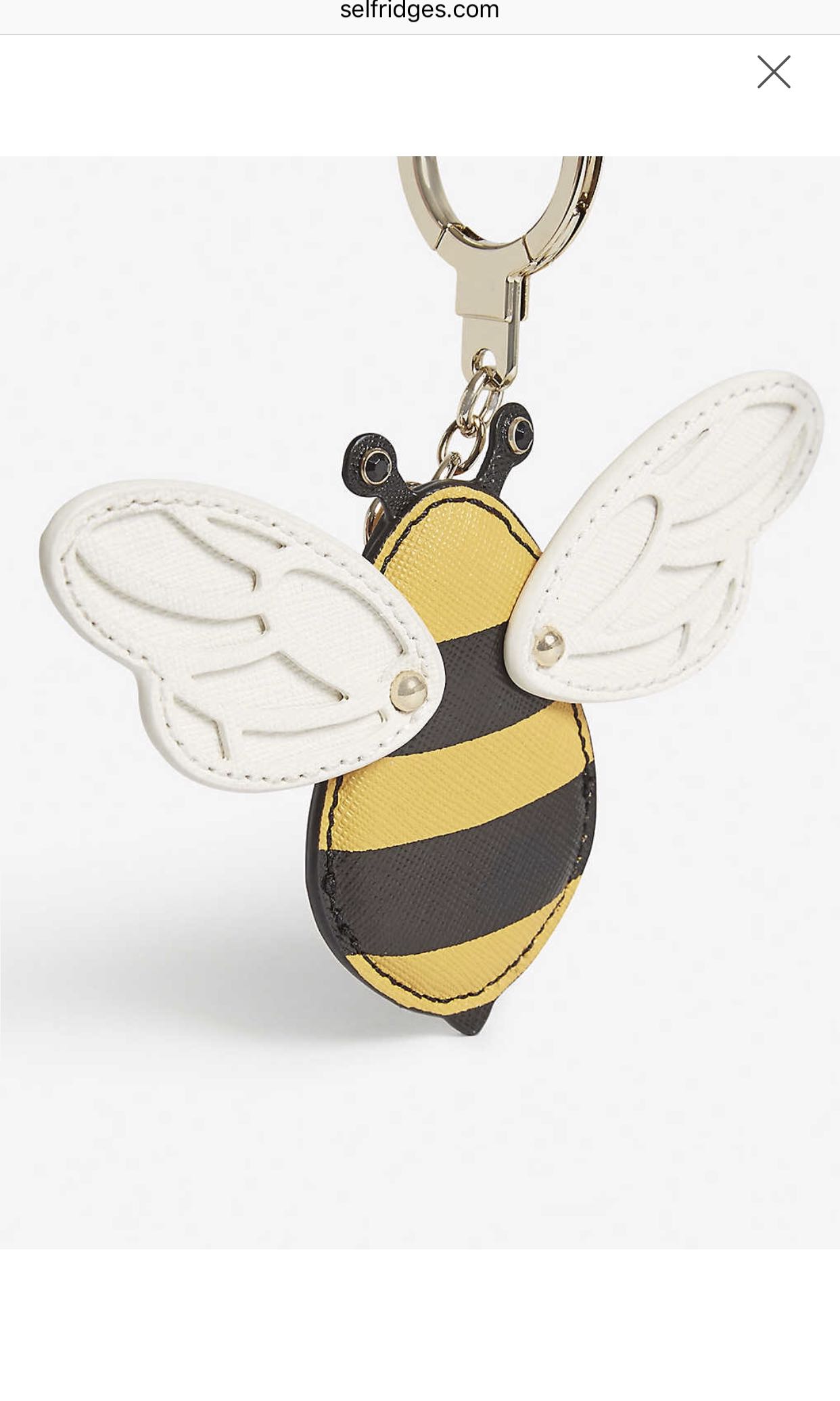 Kate spade bee clearance keychain