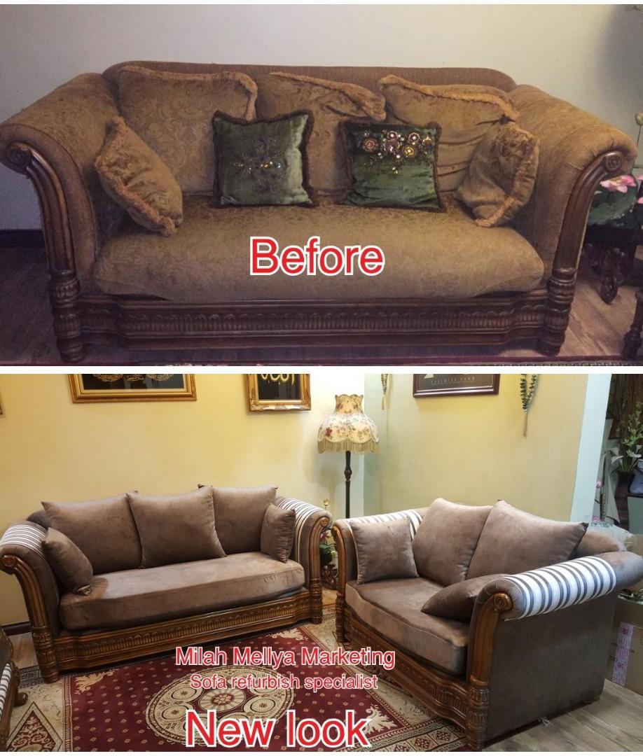 Repair sofa shah alam,kl dan selangor, Furniture & Home Living