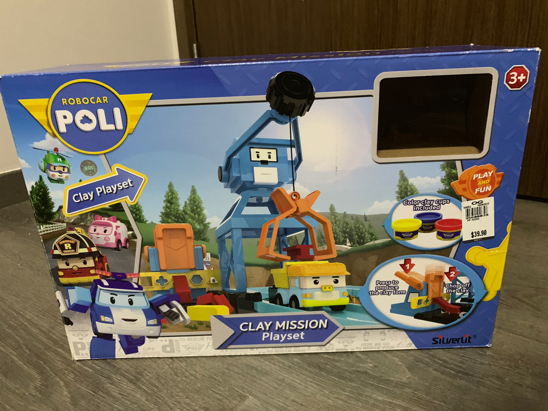 Robocar Poli Clay Mission Playset Hobbies Toys Toys Games on