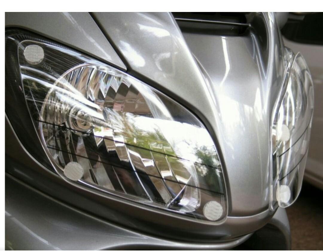 Round 15mm 3M velcro motorcycle headlight protector, Motorcycles