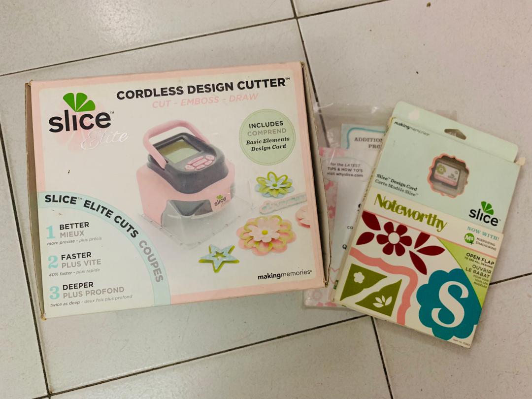 Sale Making Memories Slice Elite Noteworthy Design Card Design Craft Craft Supplies Tools On Carousell