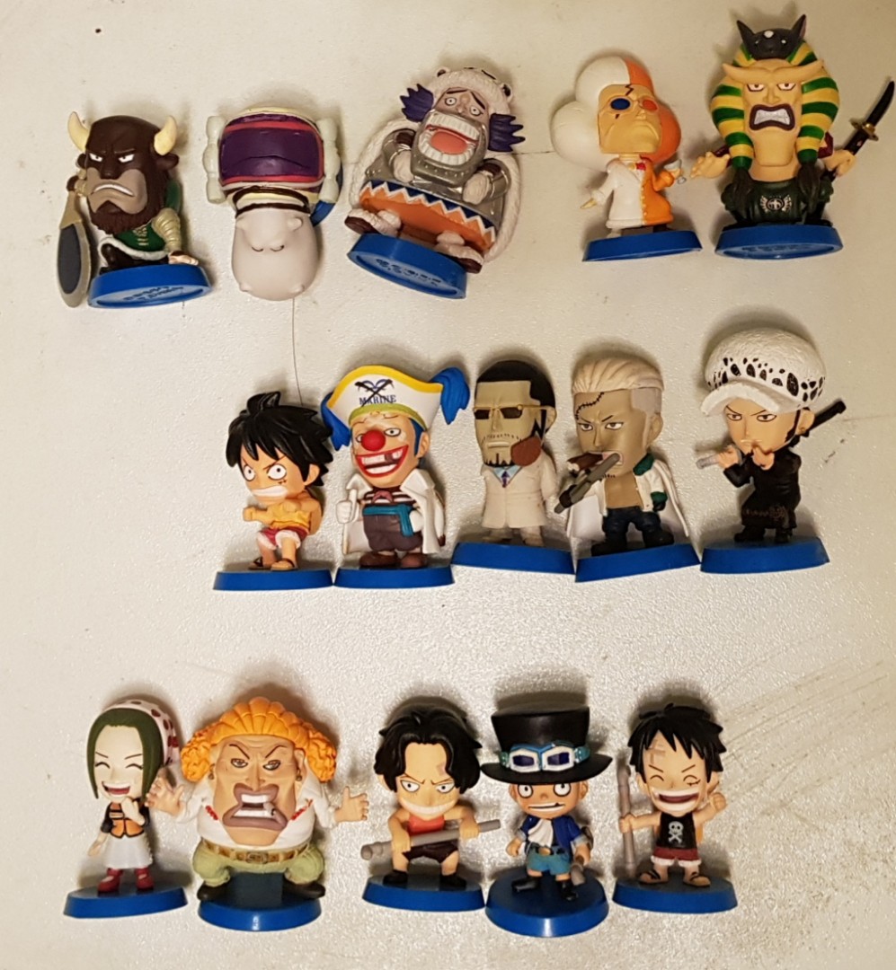 mini one piece figures
