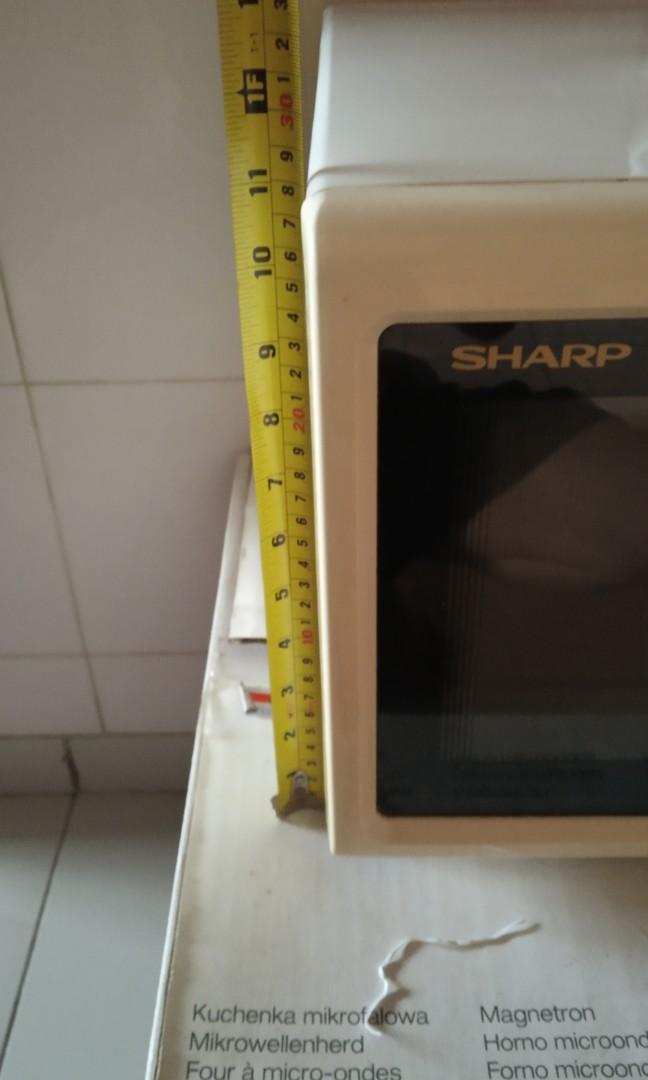 SHARP Microwave inner glass only, TV & Home Appliances, Kitchen