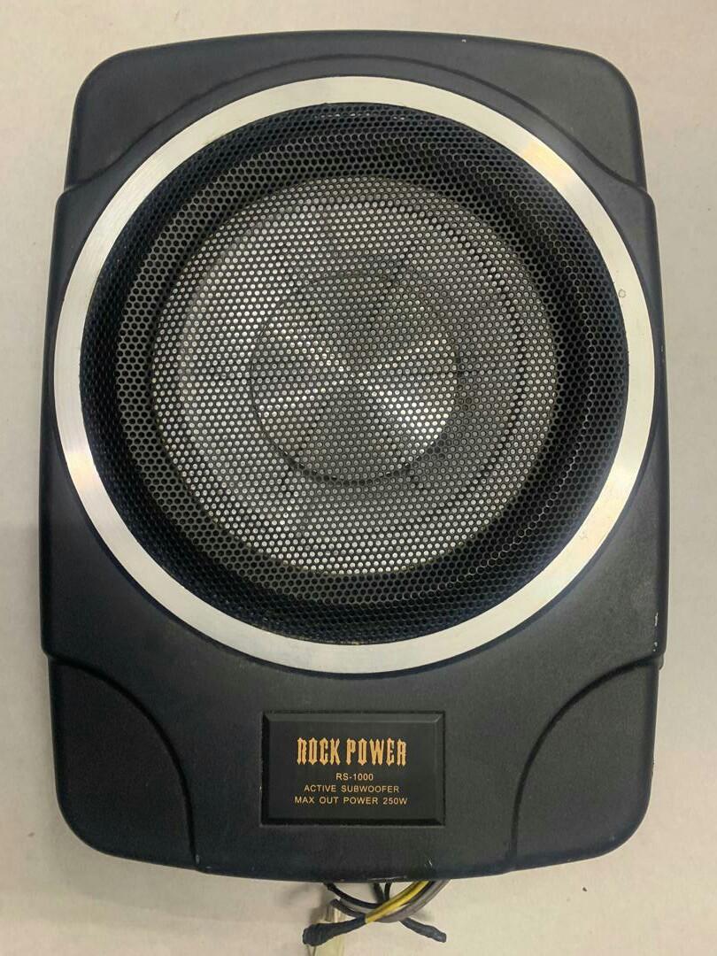 Subwoofer rock sales