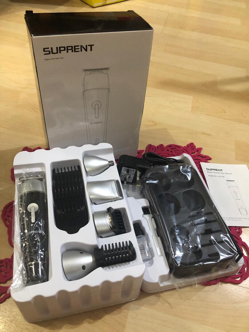 SUPRENT Beard Trimmer Kit BT235B, Everything Else on Carousell
