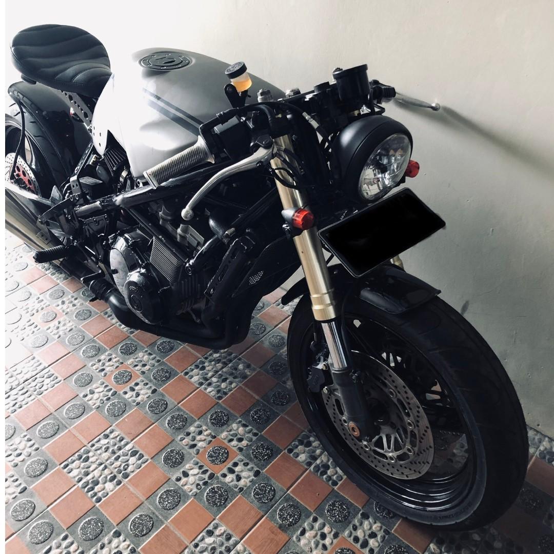 Suzuki Bandit 400 Gsf 400 Tahun 1994 Custom Tinggal Gaspoll