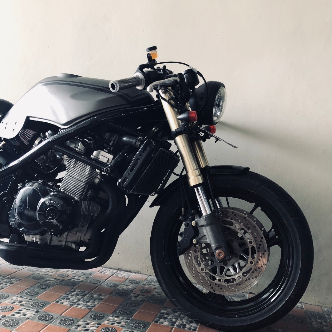 Suzuki Bandit 400 Gsf 400 Tahun 1994 Custom Tinggal Gaspoll Gan Motor Di Carousell