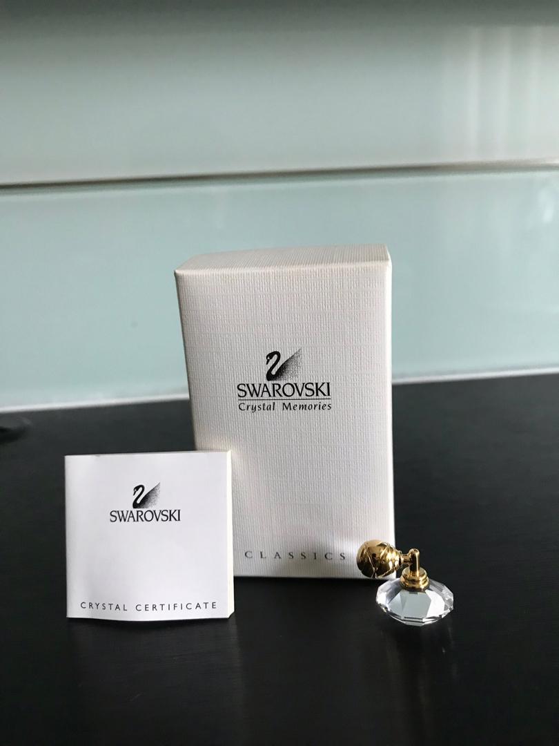 Swarovski Crystal Memories Classic Perfume Atomizer For Sale Women S Fashion Jewelry Organisers Precious Stones On Carousell