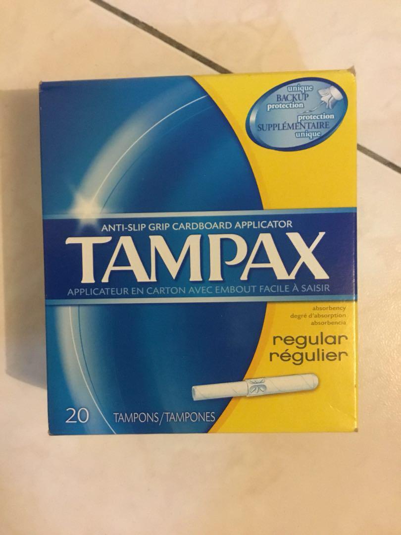 Tampax Cardboard Regular Tampons Unscented Health Beauty Bath