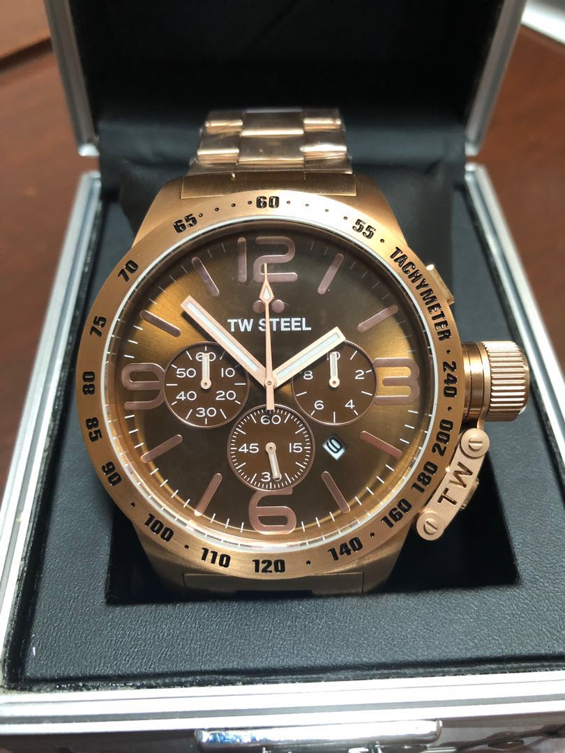 Tw steel rose gold new arrivals mens watch