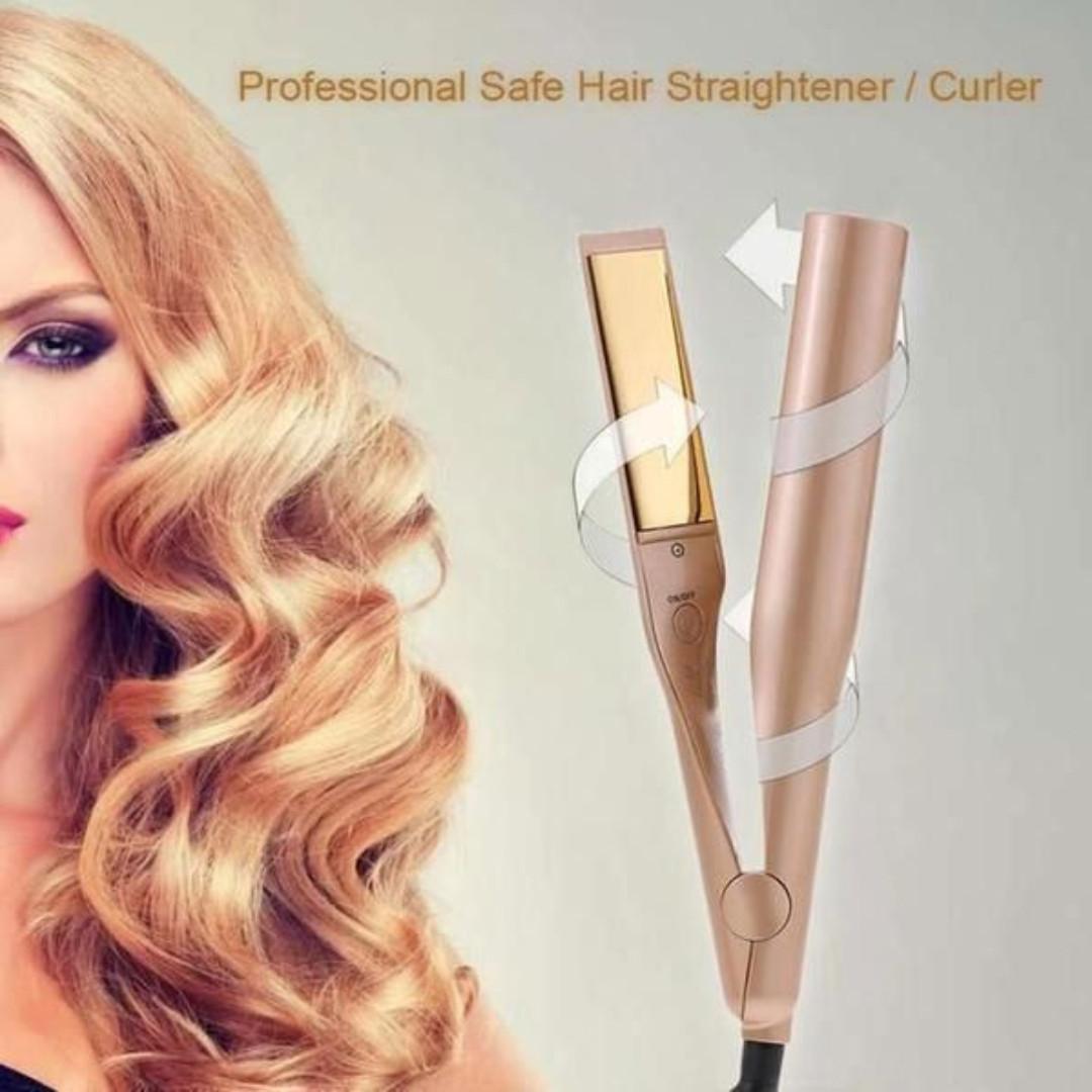Twist Hair Straightening Iron Health Beauty Hair Care On Carousell