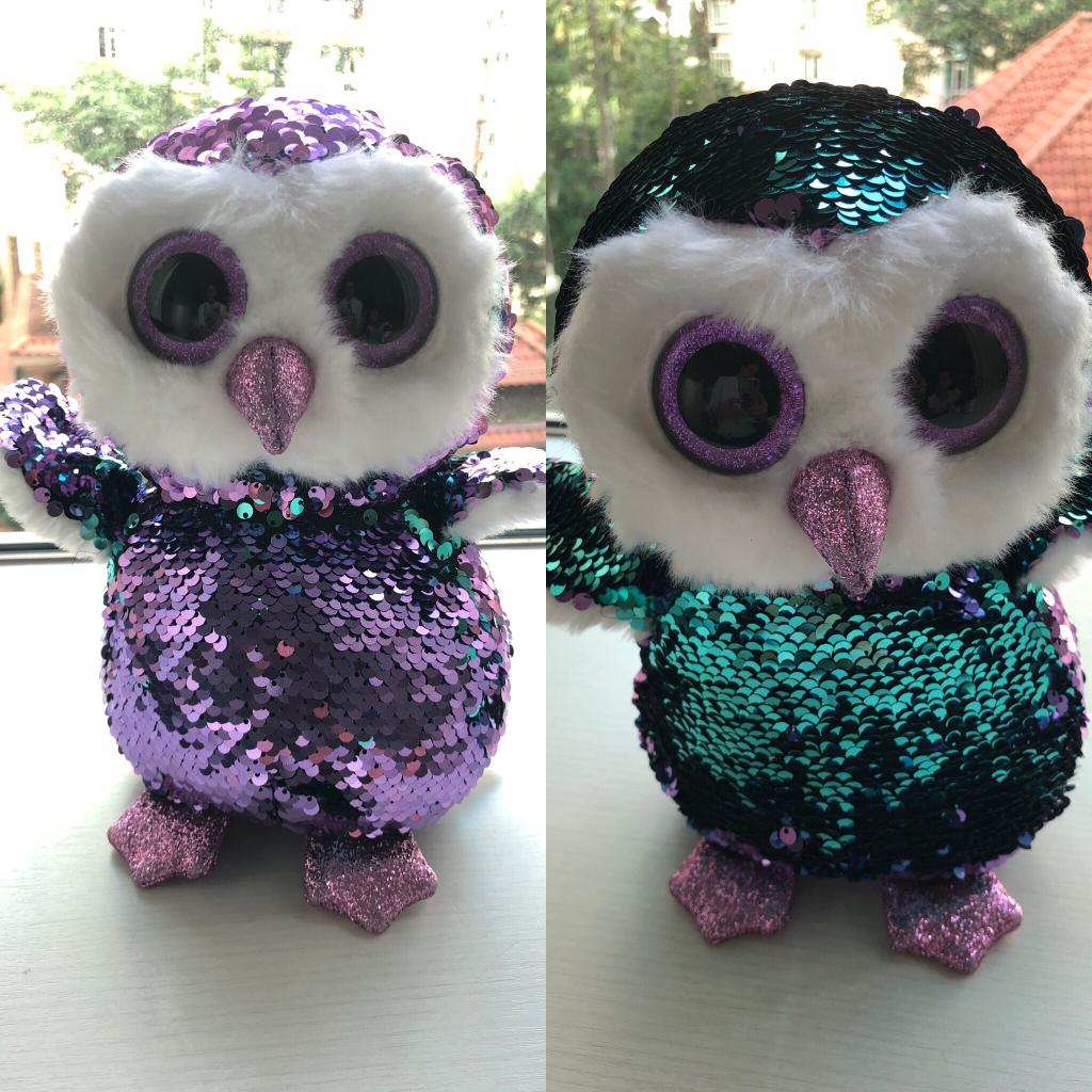 ty flippables owl