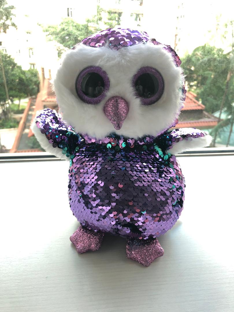 Ty flippables 2025 moonlight owl