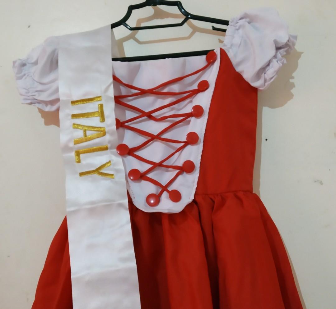 United Nation Costume Miss Italy Women S Fashion Clothes