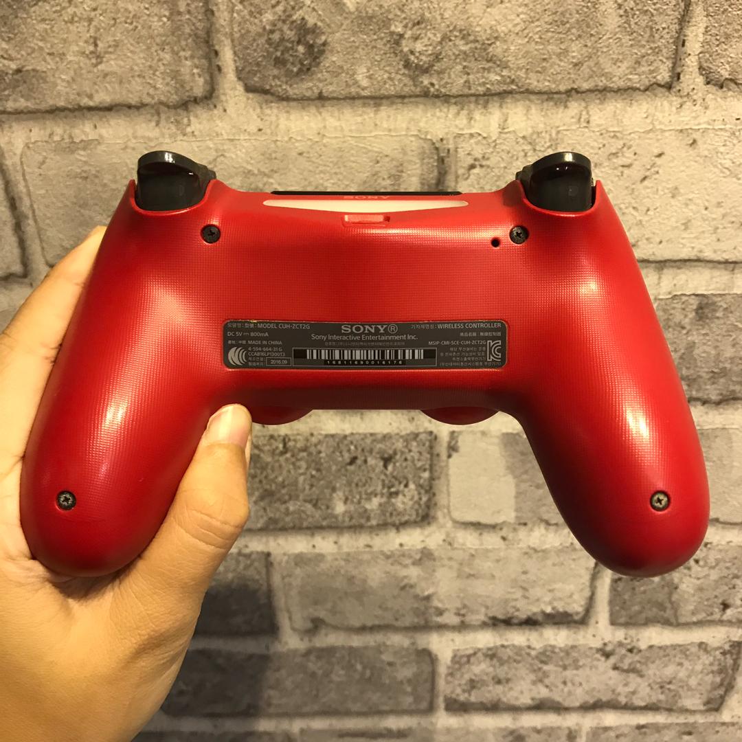 USED PS4 Dualshock Controller Gen 2 - Red, Toys & Games ...
