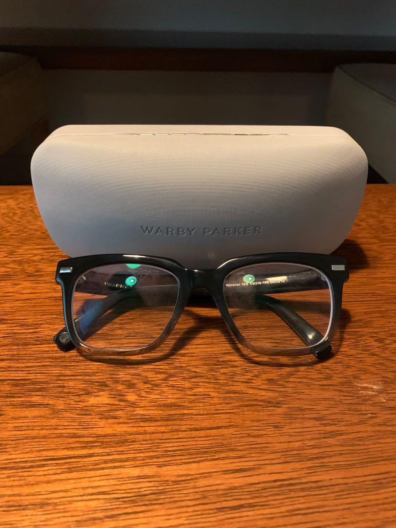 Warby Parker Winston Black Men S Fashion Watches Accessories Sunglasses Eyewear On Carousell
