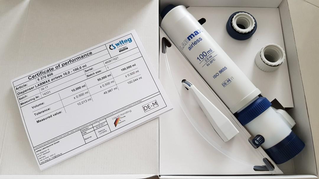 Witeg Labmax Airless Liquid Dispenser, Everything Else on Carousell